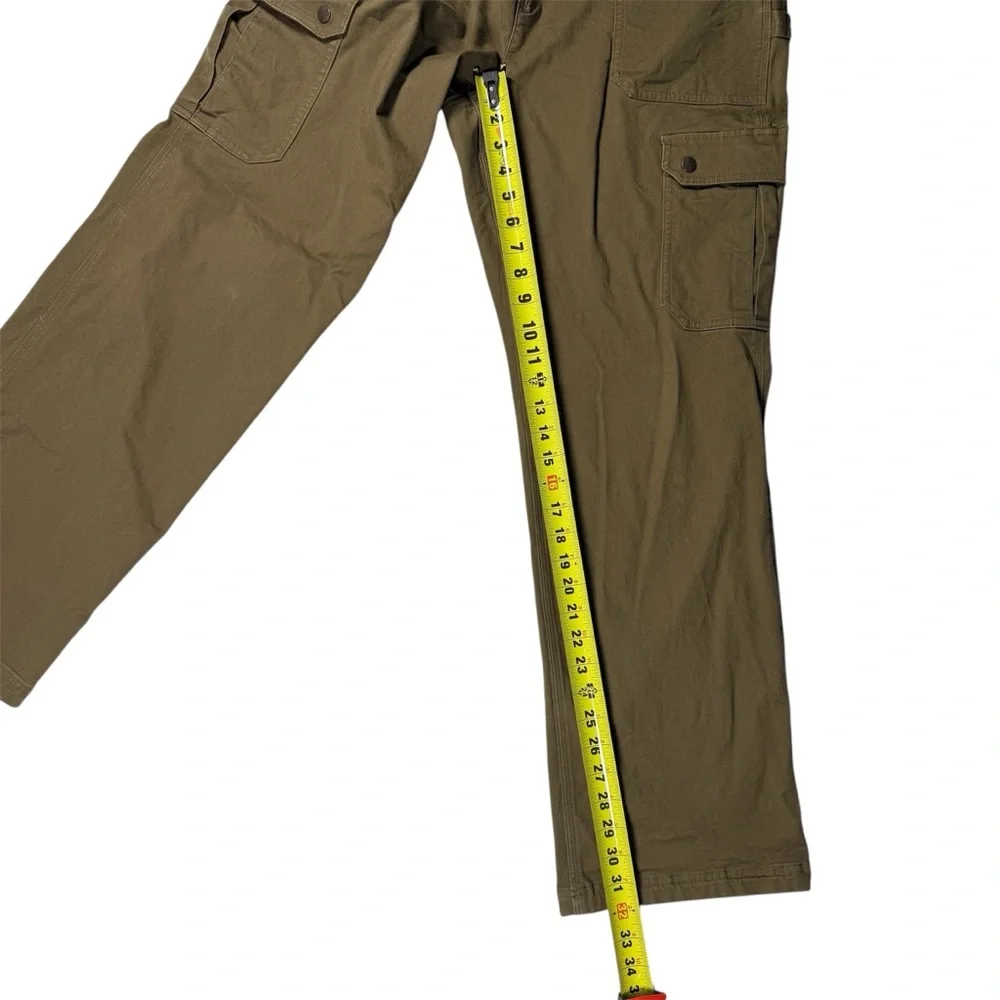 Duluth Trading Women's 18 x‎ 33 Curvesetter Waistband Cargo Work Pants